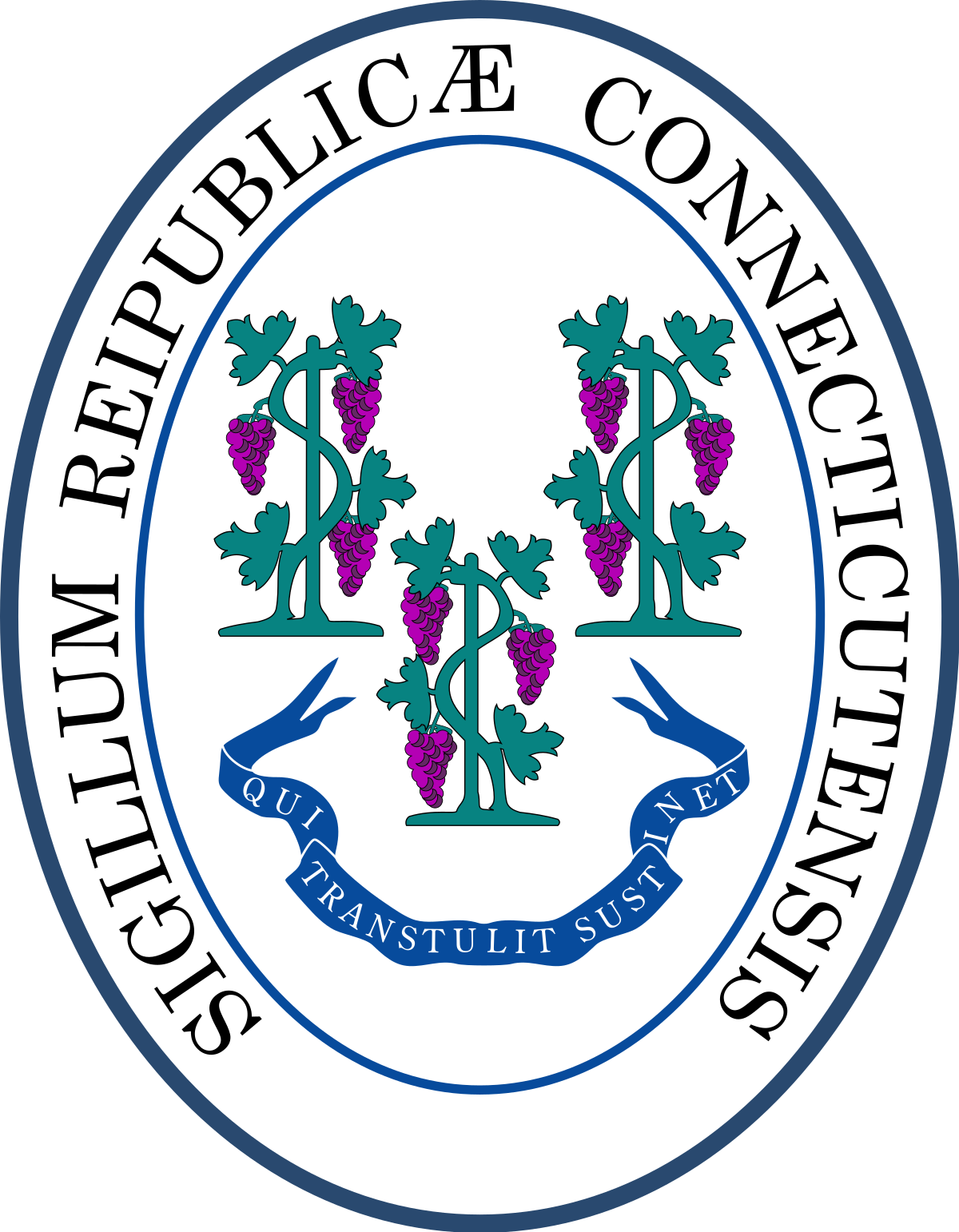 Great Seal Of Connecticut (1200x1542)
