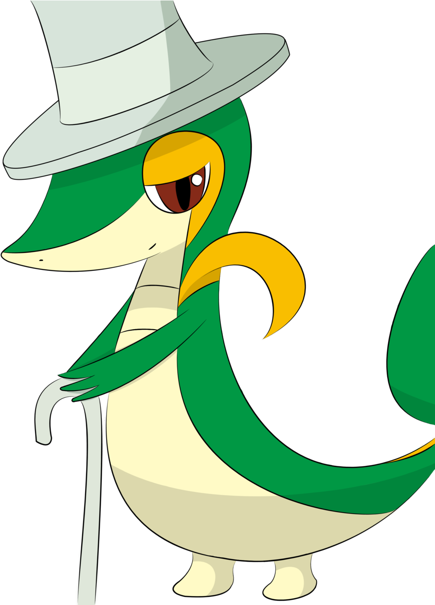 Snivy Cute - Google Search - Gentleman Snivy (900x1243)