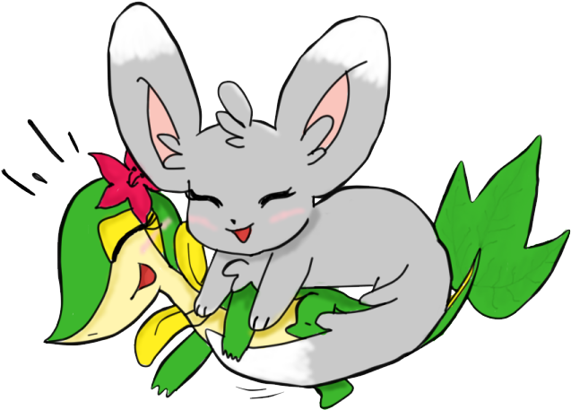 Mincy Used Tickle By Feligriffin - Minccino Tickle (663x509)