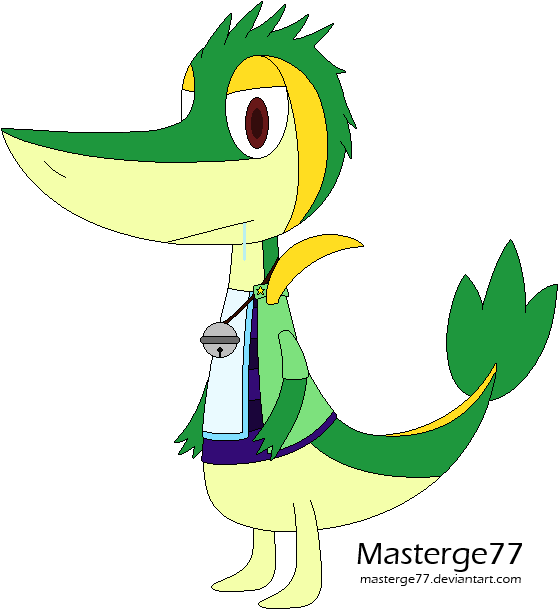 Gift Pokemon Snivy Images - Snivy (567x619)