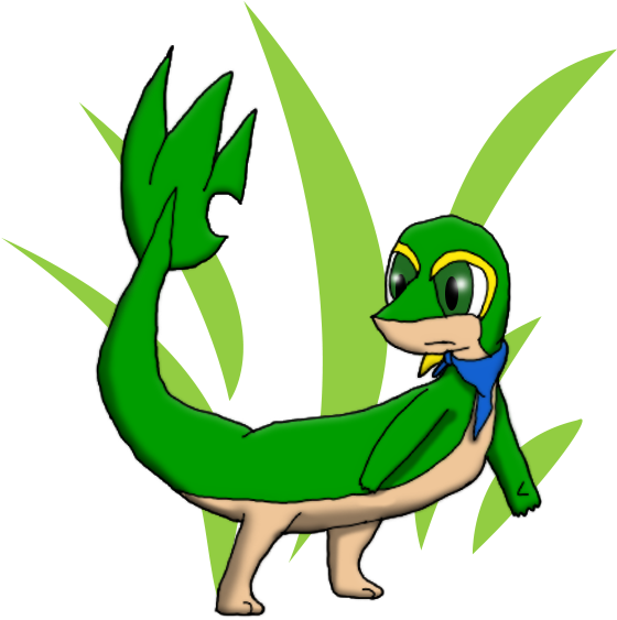 Gift Pokemon Snivy Images - Cartoon (602x600)