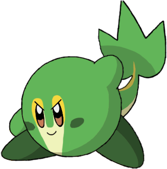 Gamingday Quand Kirby Et Pokemon Fusionnent - Snivy Kirby (462x360)