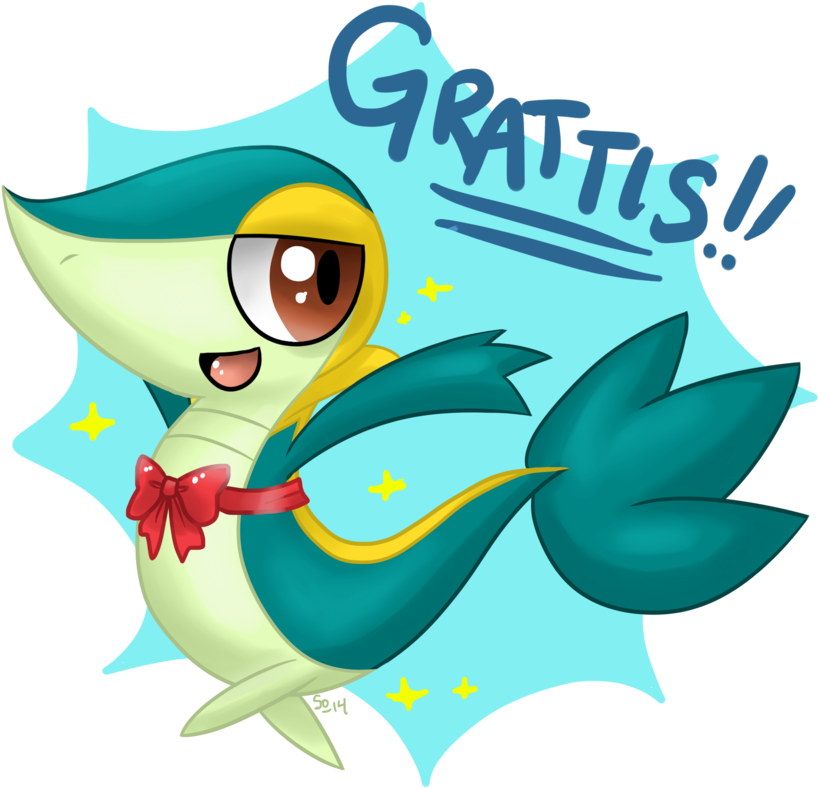 Happy Shiny Snivy For Snowwire - Shiny Snivy (900x849)