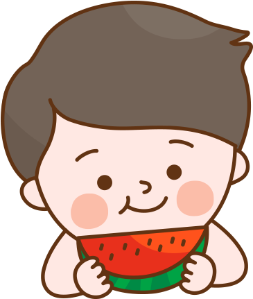 Child Eating Watermelon - Child Eating Watermelon (500x500)