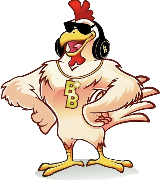 Home Of The Boogie Bird Wings And Watermelon Punch - Chicken Images Vector (750x742)