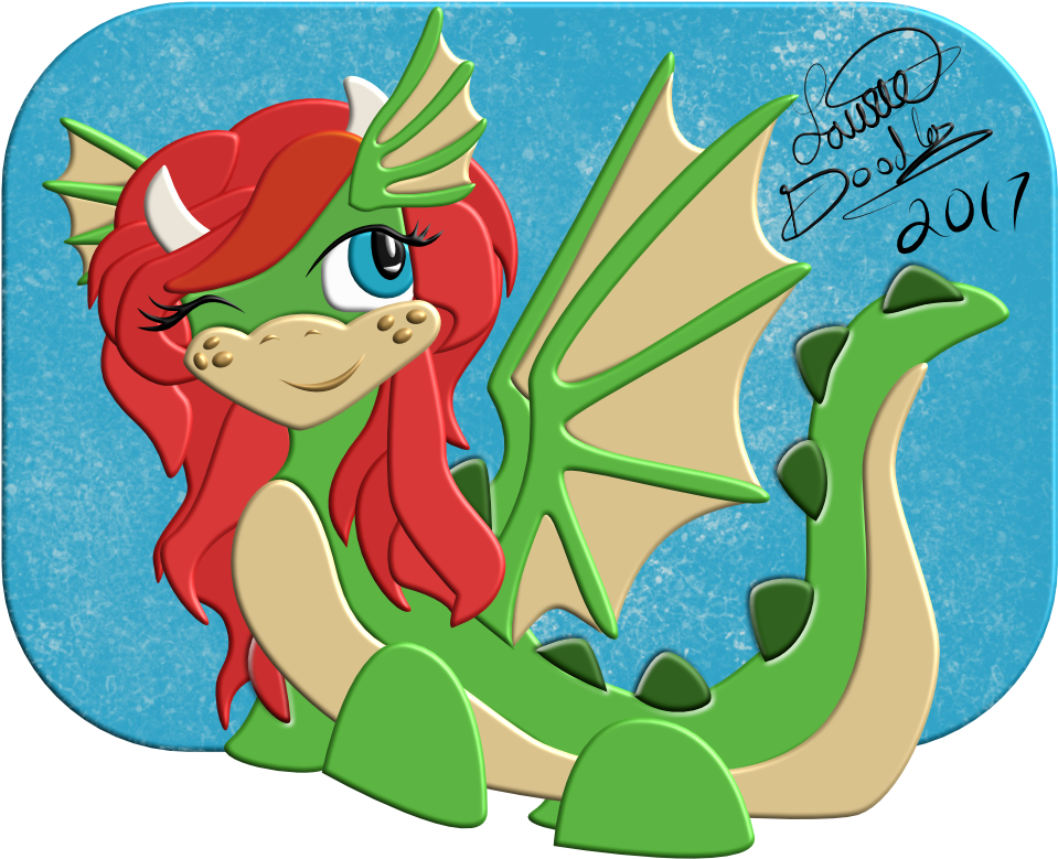 Laurie Doodles Crystal Frost Character Design - Art (1024x1024)