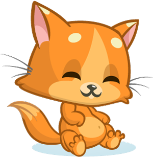 Cartoon Cat Sticker Vol 02 Messages Sticker-2 - Cat (360x360)