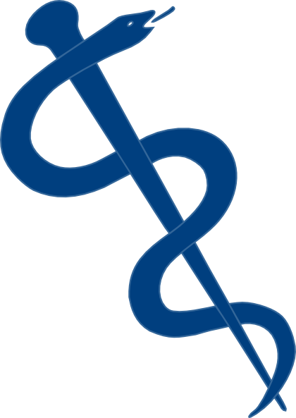 Rod Of Asclepius Connected Clip Art At Clker Com Vector - Aristeus Greek Mythology Symbol (420x593)