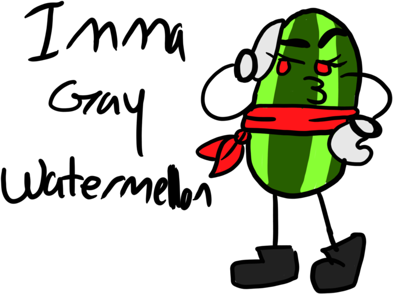 A Gay Watermelon By Artisticmadidel - A Gay Watermelon By Artisticmadidel (1024x654)
