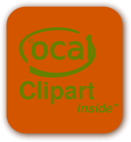 Label For Ocal Clipart Vector Illustration - Vector Graphics (458x500)