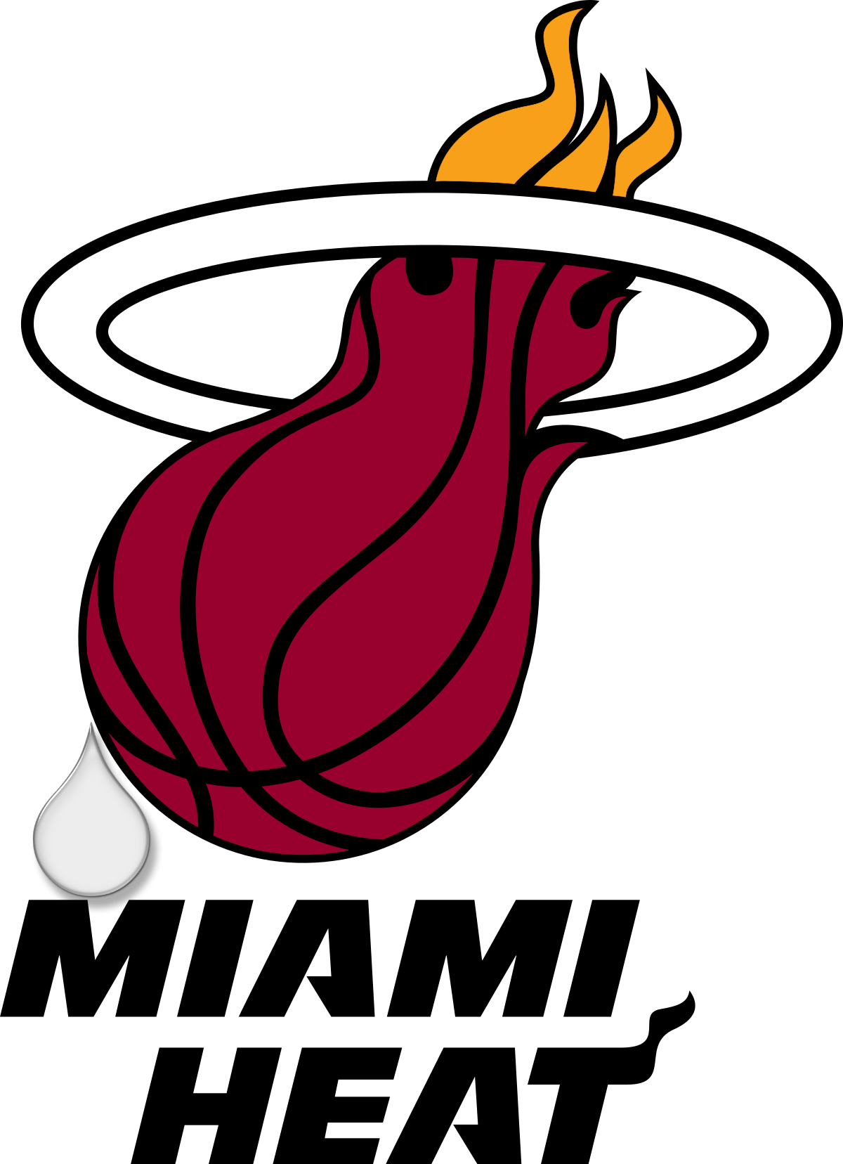 Miami Heat Ticket Sales Update - Miami Heat Logo Png (1200x1656)