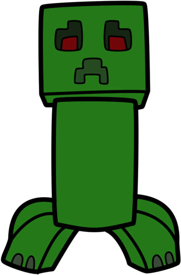 New And Improved By Atomichd - Creeper Png (742x1076)