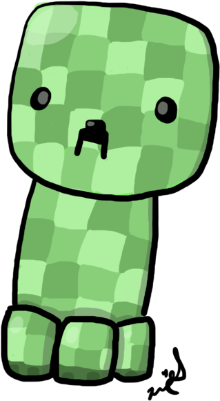 Creeper By Leeleecalgirl - Cartoon (1024x768)