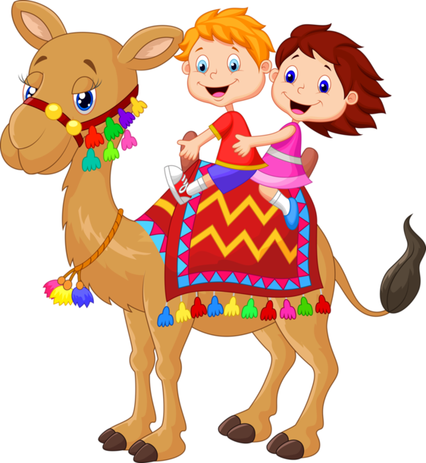 Personnages, Illustration, Individu, Personne, Gens - Cartoon Camel (600x652)