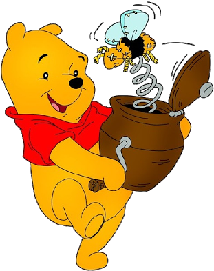 Winnie The Pooh Clip Art - Winnie The Pooh Coloring Pages (400x400)