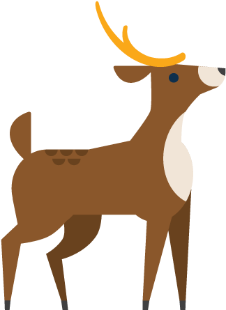 Reindeer Clip Art - Reindeer (500x500)