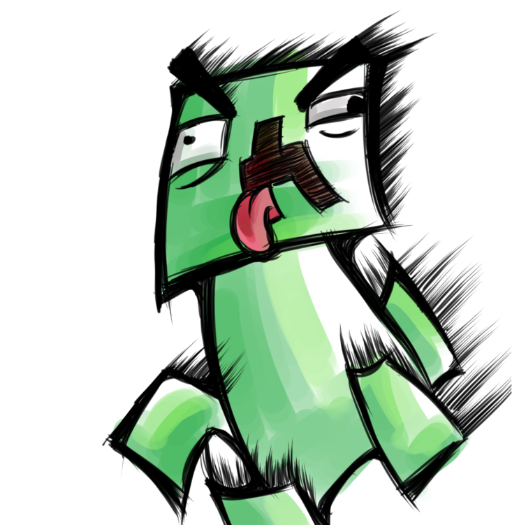 Creeper Ninja By Mangakamadd - Illustration (800x767)