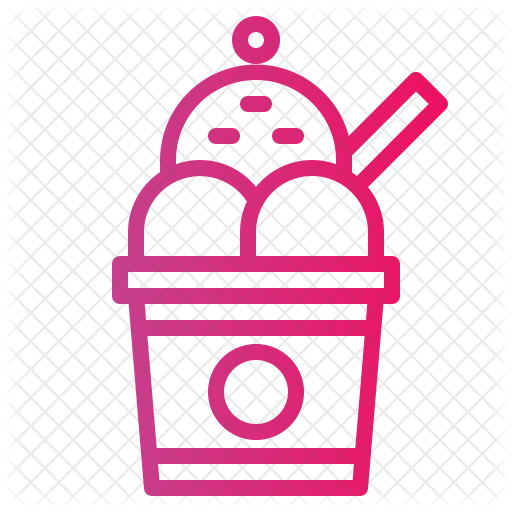 Ice-cream Icon - Vector Graphics (512x512)