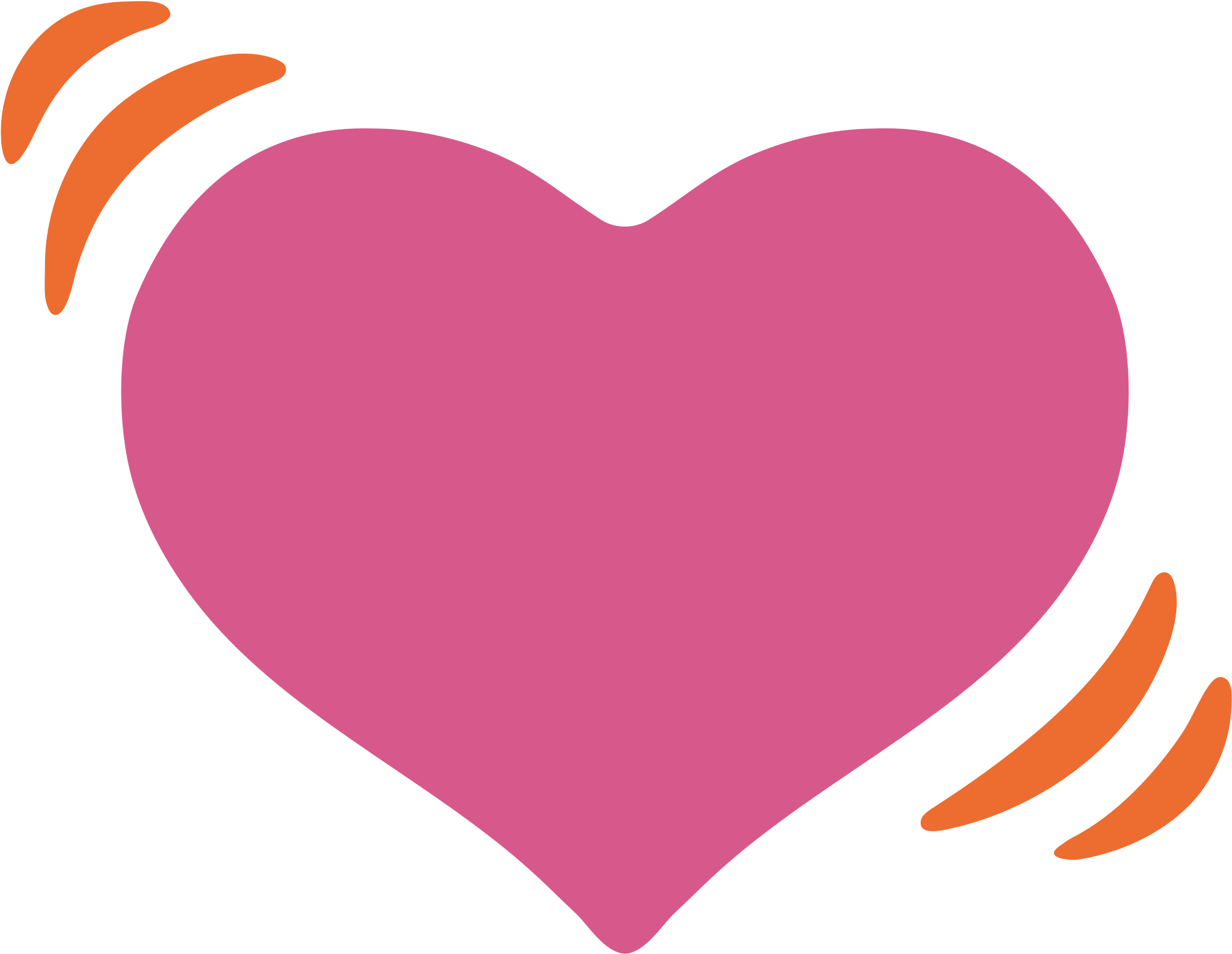 Pin By Karla K - Android Heart Emoji Transparent (2000x2000)