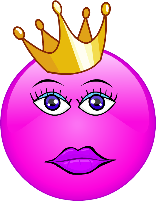 Queen Clipart Emoji - Dollz (1023x767)