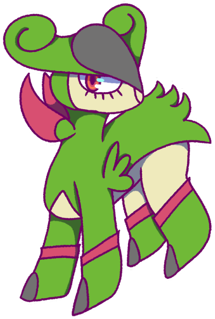 Damn That's A Pretty Lady - Virizion (500x678)