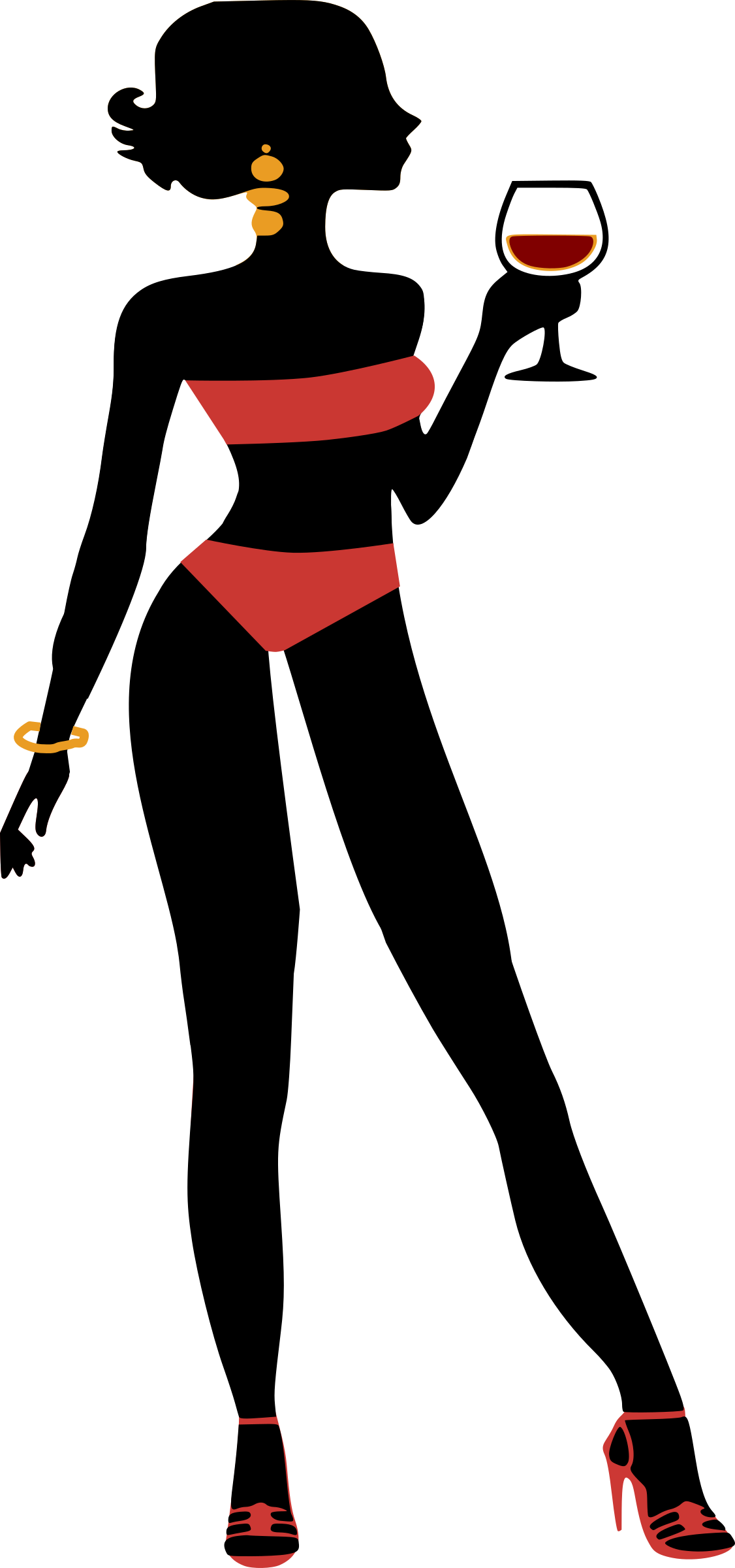 Big Image - Wine Clipart (1126x2400)