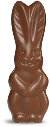 Chocolate Easter Bunny - Chocolate (480x425)
