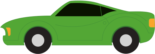 Isolated Colored Car Illustration - Vector Graphics (550x550)