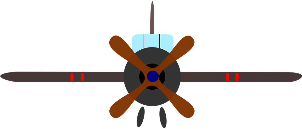 Ceiling Fan Clipart 10, Buy Clip Art - Hélice Avião Png (960x480)