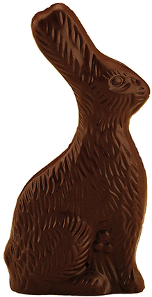 Niagara Solid Dark Chocolate Easter Bunny For Fresh - Chocolate Bunny (500x500)