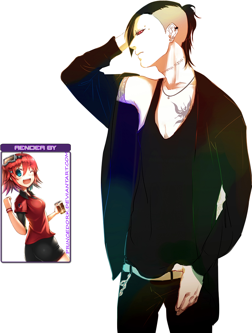 Uta [tokyo Ghoul Render]1757339 By Princedork - Tokyo Ghoul Uta Anime Gif (1023x1200)