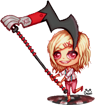 Chibi Rei From Tokyo Ghoul By Chezzi-chan - Cartoon (337x359)