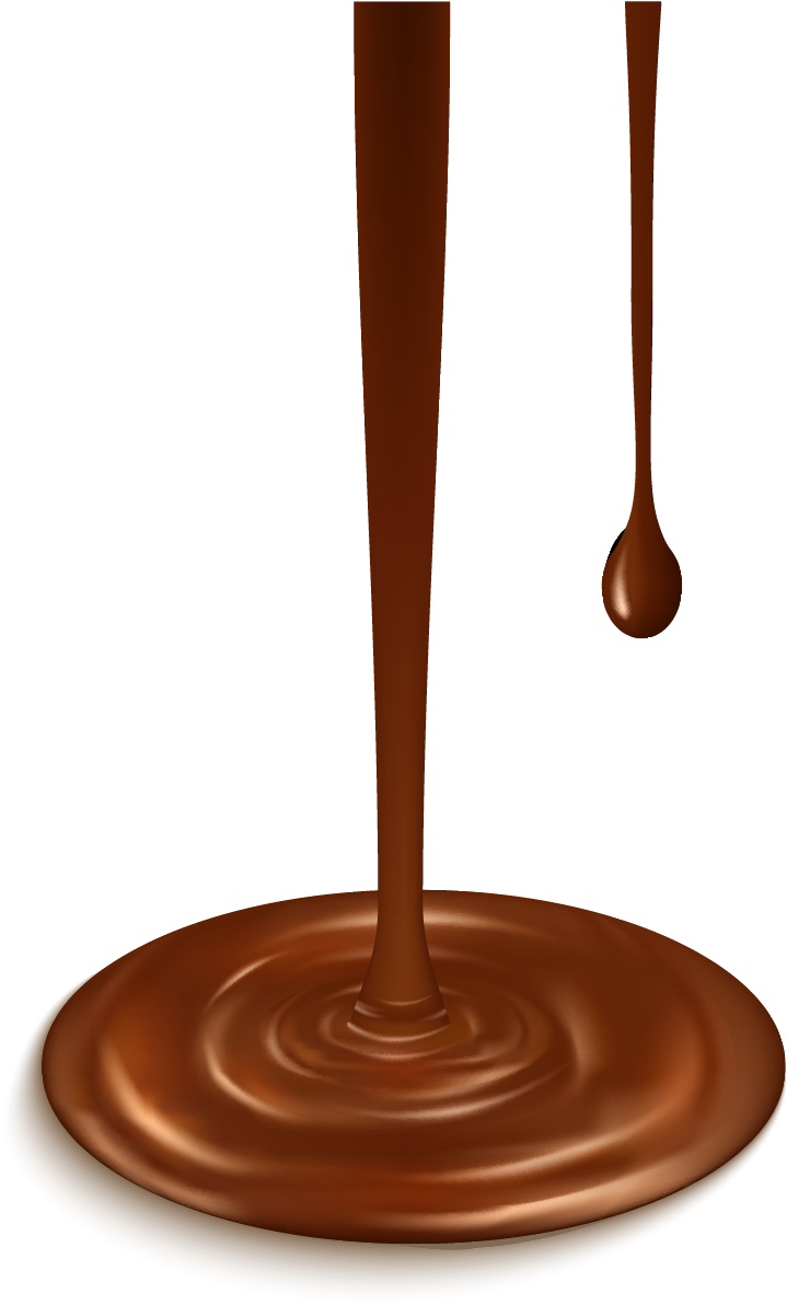 Chocolate Liquid Clip Art - Chocolate Splash Vector Png (720x1198)