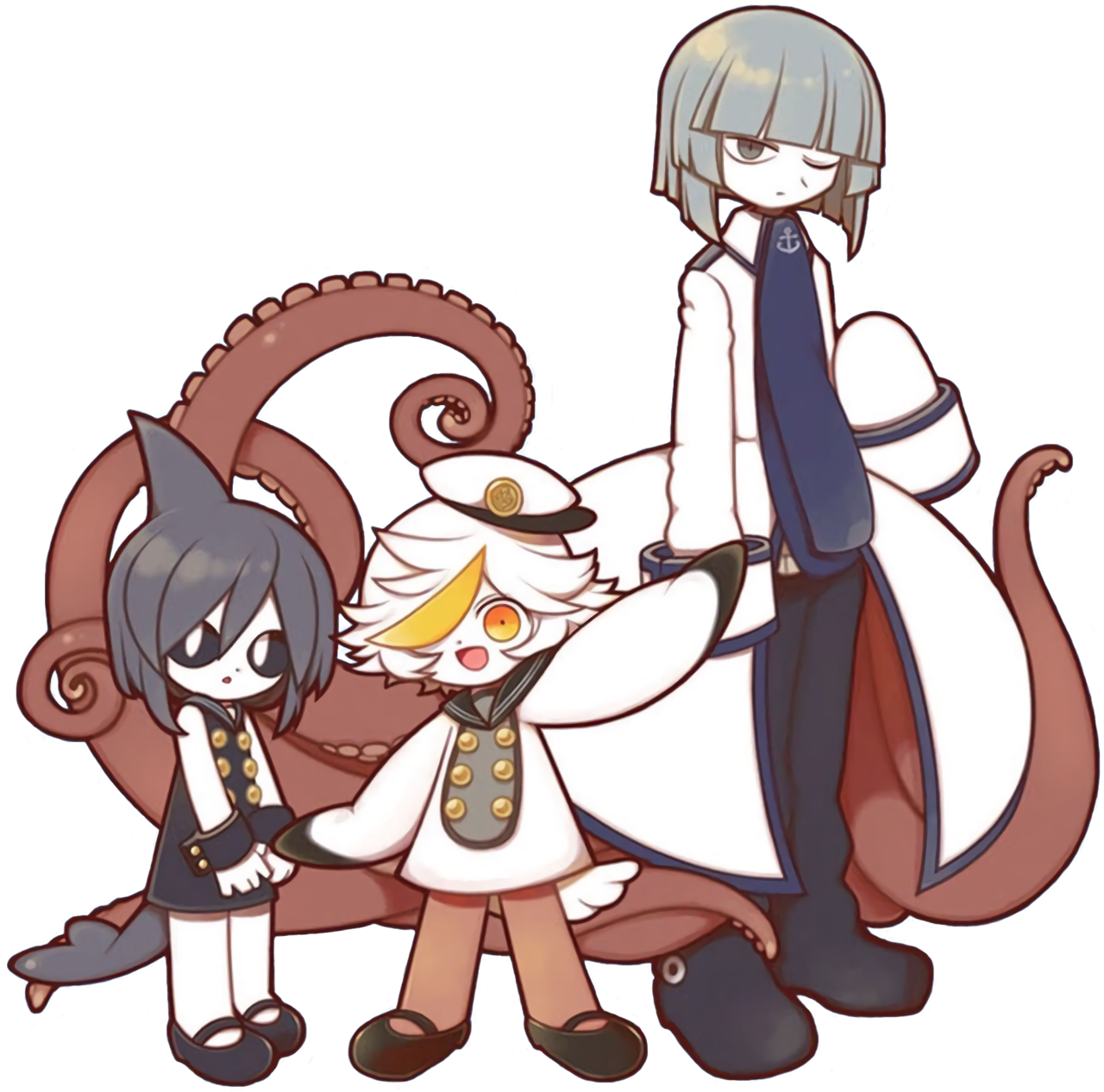 Find This Pin And More On Gray Garden And More <3 By - Wadanohara And The Great Blue Sea By Mogeko (1280x1267)