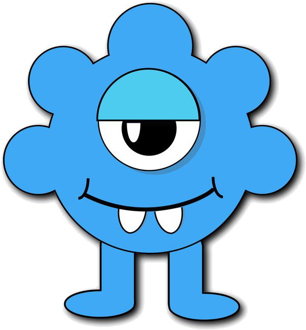 Png - Clipart Monster (736x736)