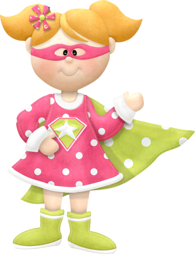 Red Haired Superhero - Super Mama (385x500)