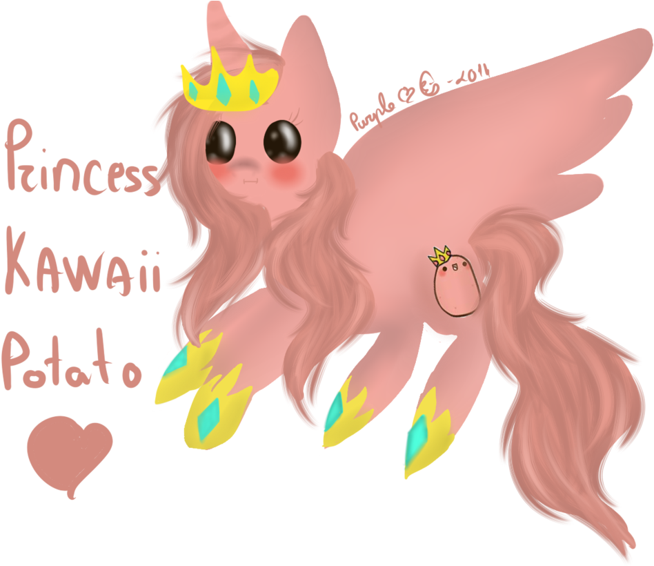 Image Result For Cute Drawings For Your Best Friend - Kawaii Potato (1024x819)