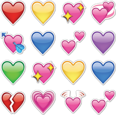 Emoji Cherries Besides Transparent Sassy Emoji On Hands - Emoticones De Corazones Whatsapp (500x500)