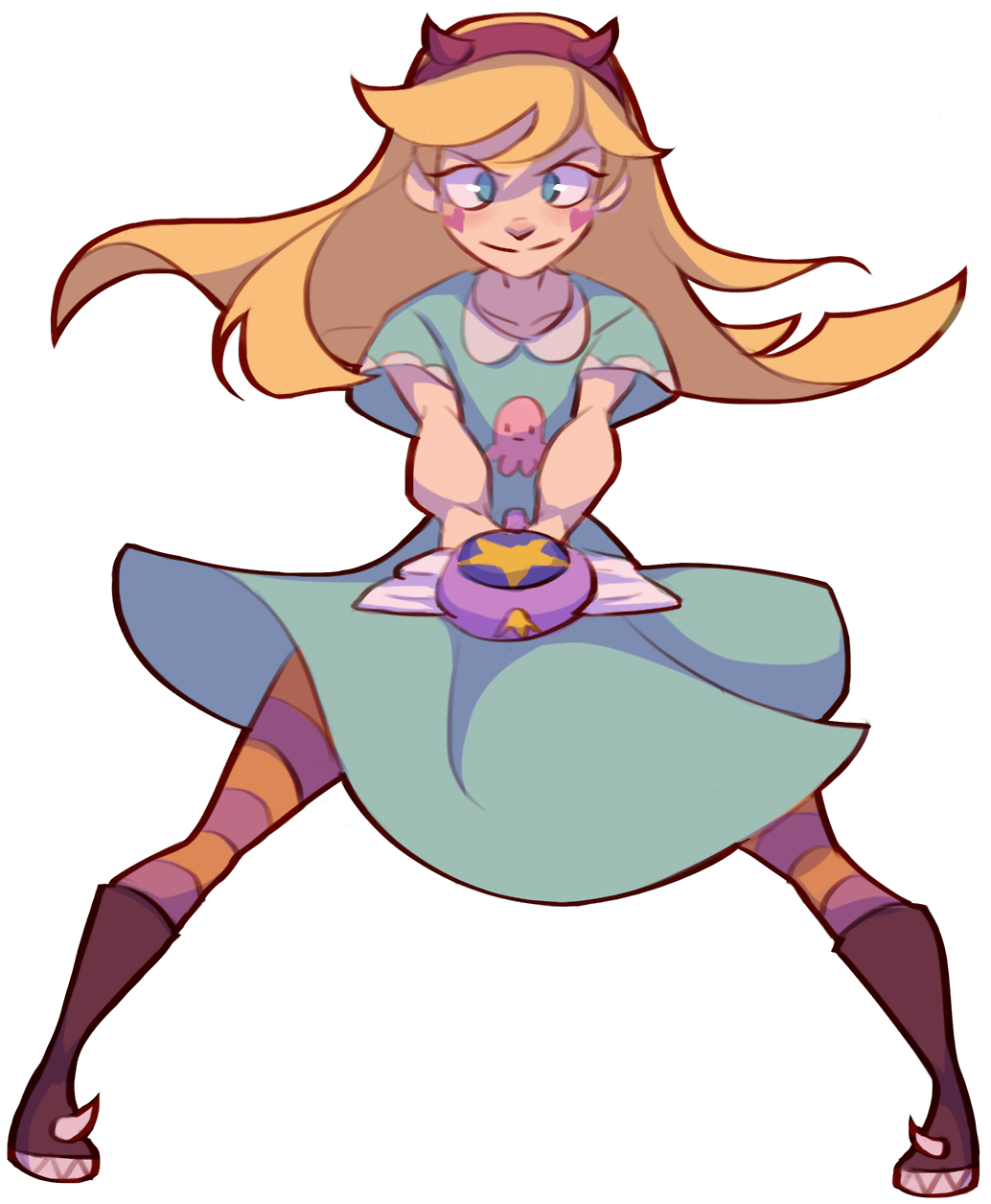 Oh Great, I've Gotten Myself Into Another Children's - Star Butterfly Fanart Transparent (1280x1800)