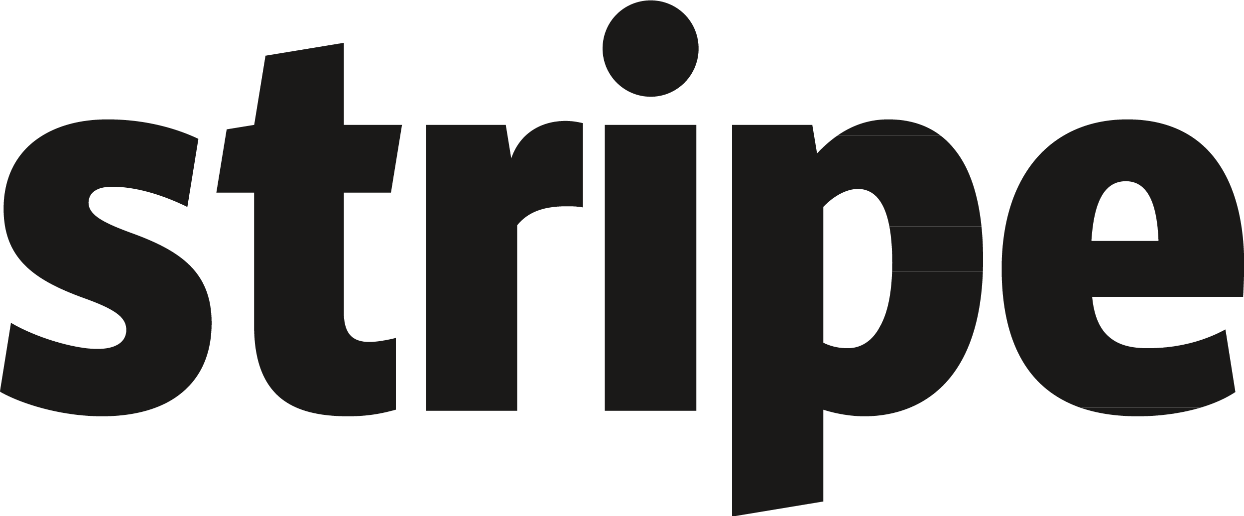 Stripe - Logo Stripe (2498x1036)