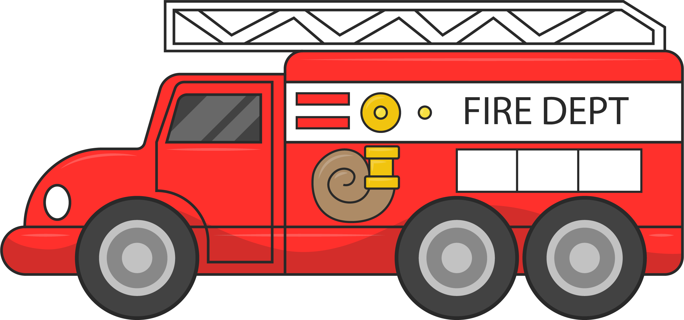 Car Motor Vehicle Fire Engine - Car Motor Vehicle Fire Engine (2332x1093)