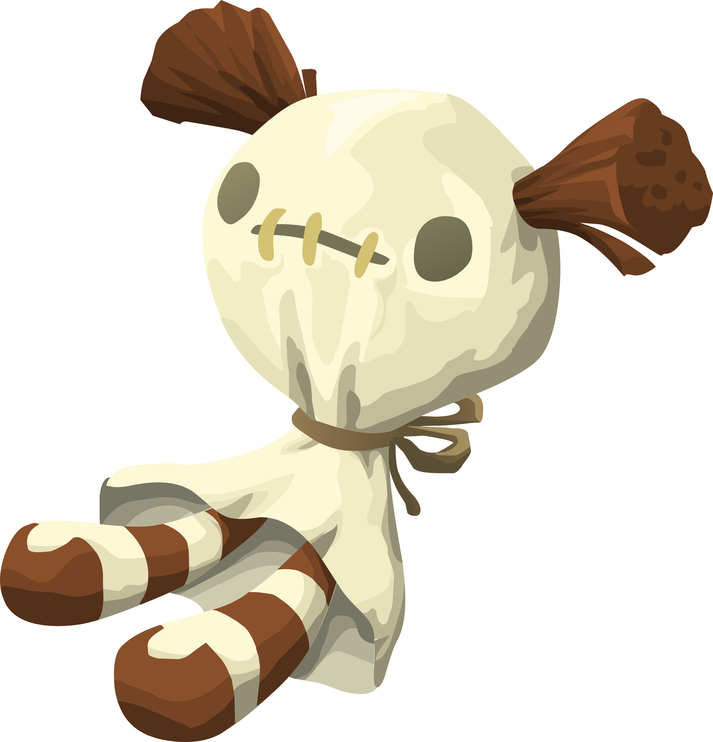 Misc Clipart Toy - Doll Cartoon No Background (2305x2400)