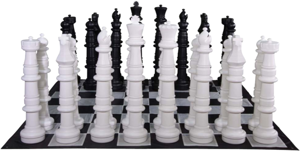 Megachess 49 Inch Giant Plastic Chess Set - Chess (600x600)