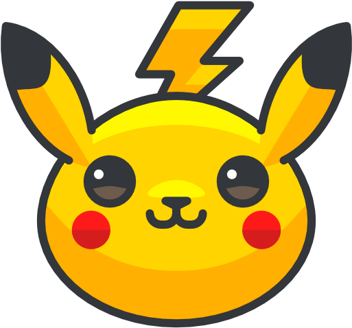 Image Of Pikachu From Pokemon - Pokemon Icon (512x512)