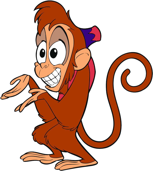 Teen Princess Party Games Jasmine ~ Monkey'ing Around - Abu Aladdin Png (651x718)