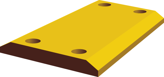 Loader Blade Edge John Deere Heel Plate - Welcome Back To School (567x266)