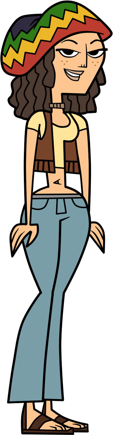 Evaheartsart 63 21 Total Drama Laurie - Character List Total Drama (500x1500)