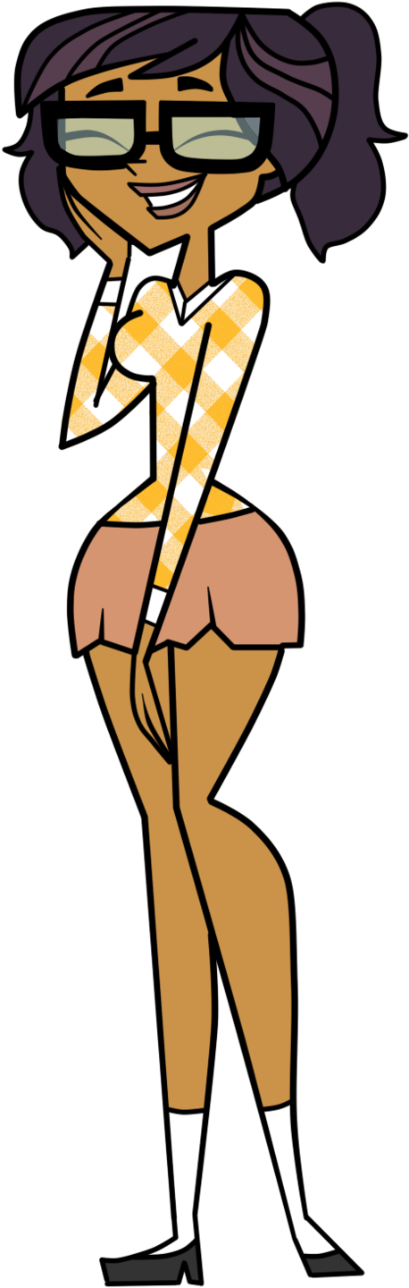Evaheartsart 153 14 Ellody Halloween By Evaheartsart - Ellody Total Drama Png (541x1475)