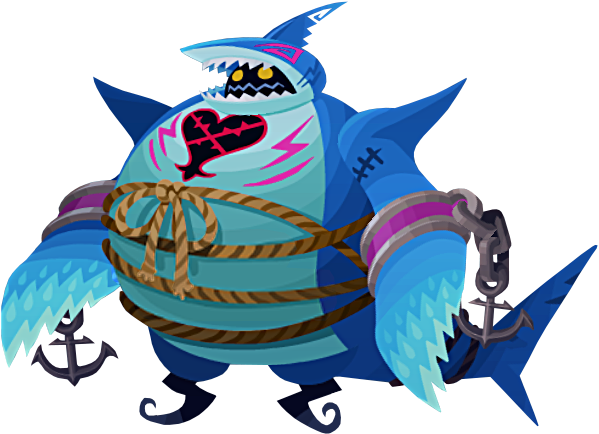 Ferocious Fins - Illustration (626x457)