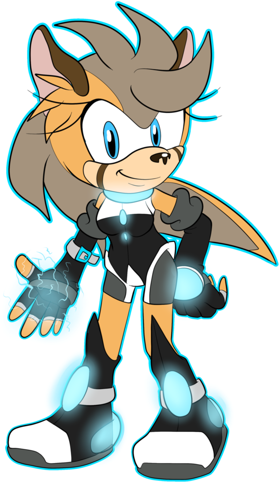 Electric Patagonian Mara By M1tchi3du5k - Cartoon (755x1057)